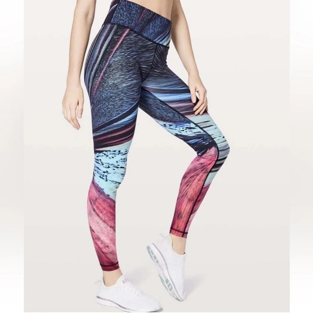 Lululemon Speed Wunder Tight Nulux Electrobeam Speed Tight Multi Size 8